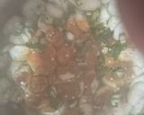 A picture of step 5 of Turai ki sabzi.(Ridge gourd).