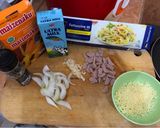 Foto langkah ke 1 dari resep Fettucini Carbonara.