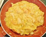 Foto del paso 6 de la receta Tortilla benedictina o de langostinos