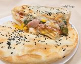عکس مرحله 10 از دستور کیک کالباس و ژامبون