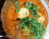 A picture of step 4 of Egg Dum Biryani.