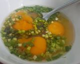 รูปขั้นตอนการทำที่ 2 ของ ข้าวผัดกระเทียมไข่เจียวออมเล็ต