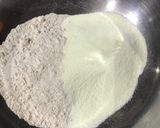 A picture of step 1 of Whole Wheat GulabJamun.
