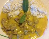 Foto del paso 5 de la receta Mollejas de pollo, con salsa curry y arroz