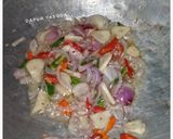Foto langkah ke 2 dari resep Oseng Kacang Panjang Tahu Ayam.
