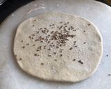 A picture of step 5 of Ajwain roti.
