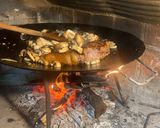 Foto del paso 5 de la receta: Bife de Chorizo con Champiñones al Disco