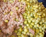 Une image de l'étape 1 de Gratin petit pois.