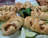 A picture of step 2 of Chicken bread.
