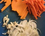 Foto del paso 1 de la receta: Pastel de merluza y vegetales