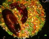A picture of step 2 of Dhaba Dal.