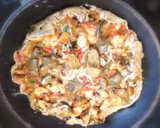 Foto del paso 8 de la receta: Tortilla de Alcachofas, champiñones y Langostinos
