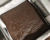 A picture of step 5 of Brownie Cake 😋.