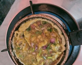 பாரம்பரிய கரண்டி ஆம்லெட் ரெசிபி ஸ்டேப் 3 புகைப்படம்