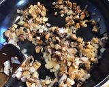 Une image de l'étape 5 de Patate douce farcie aux champignons et saint nectaire fermier.