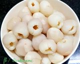 Hình bước làm 3 của món Vải ngâm đường