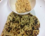 A picture of step 1 of Chole kulcha (chole made of white dry peas).