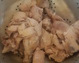 Foto del paso 1 de la receta: Salpicón de pollo🐔