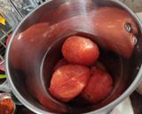 A picture of step 2 of Tomato soup.
