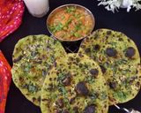 A picture of step 6 of Green Garlic Butter Naan.