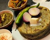 बाजरे की रोटी (bajre ki roti recipe in Hindi) रेसिपी चरण 6 फोटो