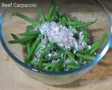 A picture of step 3 of Beef Carpaccio.