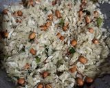 A picture of step 3 of Rice flakes Chivda (kachha Chivda).