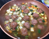 Foto del paso 3 de la receta: Albóndigas morunas con verduras