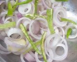 A picture of step 1 of LemoN onion Dip.