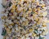 A picture of step 3 of Mexican Street Corn Salad.