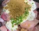 A picture of step 2 of White chicken curry.