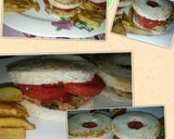 A picture of step 3 of Chicken Sandwich.