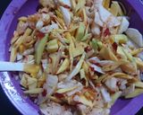 Foto langkah ke 3 dari resep Rujak Cacah Mangga Bengkoang.