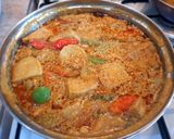 Foto langkah ke 4 dari resep Kotokan/Mangut Ikan Pari Asap.
