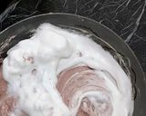 Foto langkah ke 8 dari resep Ubi / Ube Butter Cake (Tak berkulit).