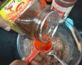 A picture of step 3 of Baked Honey Chocolate Oats.