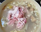 Foto langkah ke 1 dari resep Sop Ayam Labu Wortel Jamur.