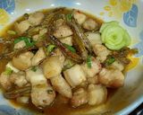 Hình bước làm 3 của món Cá cơm chiên giòn kho thịt