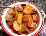 Foto del paso 10 de la receta: Patatas estofadas con costillas y alcachofas