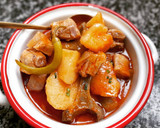 Foto del paso 10 de la receta: Patatas estofadas con costillas y alcachofas