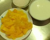 A picture of step 2 of Mango Pudding.