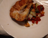 Foto del paso 8 de la receta: Merluza al horno con verduritas y salsa de mostaza
