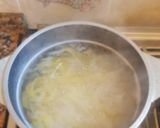 Foto del paso 3 de la receta: Fetuccini No 104, con salsa de espinacas