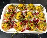 A picture of step 5 of Canapes Chaat.