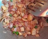 A picture of step 1 of Peyaz Posto (Onion with Poppy seeds paste).