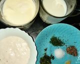 A picture of step 1 of Homemade Ranch dressing.