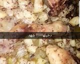 صورة لخطوة 7 من وصفة ملوخيه و دجاج بالبصل بالفرن 😘