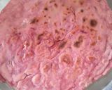A picture of step 9 of Beetroot kathi roll.