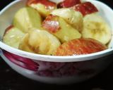 A picture of step 3 of Fruit chaat.