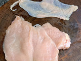 ไก่ยัดไส้อบเห็ดเนยกระเทียม
